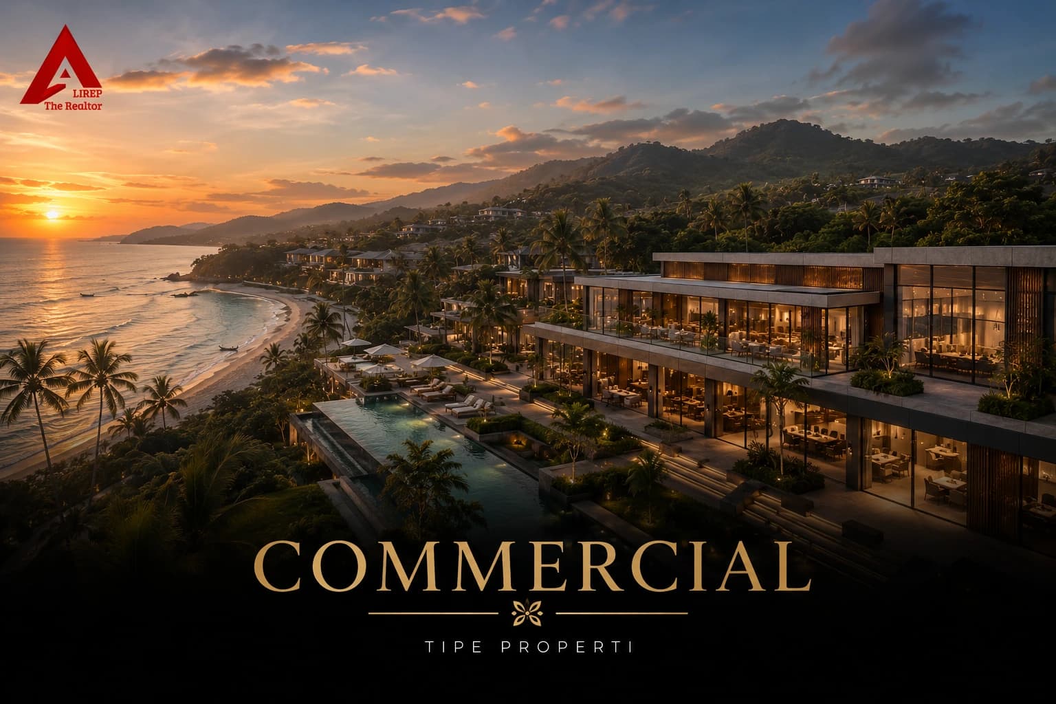 Ocean View Commercial Property in Lombok Utara