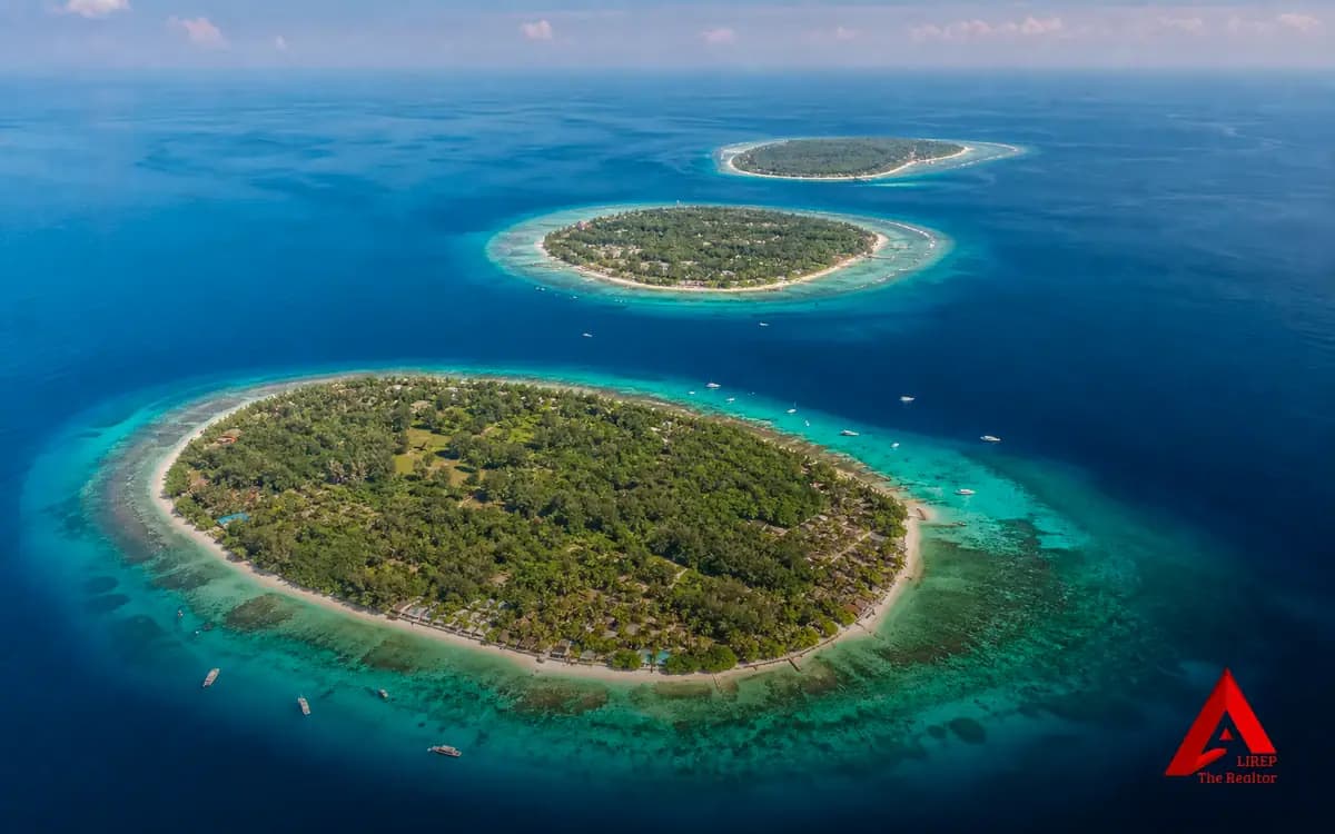 Area Comparison — Lombok & Gili