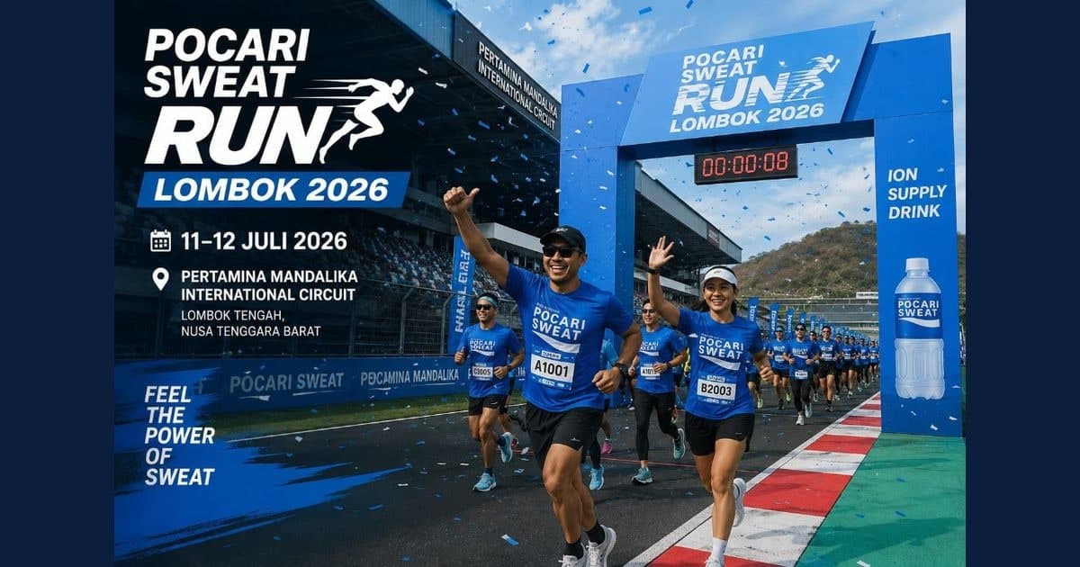 POCARI SWEAT Run Lombok 2026 Strengthens Mandalika's Position as a Sport Tourism and Investment Destination